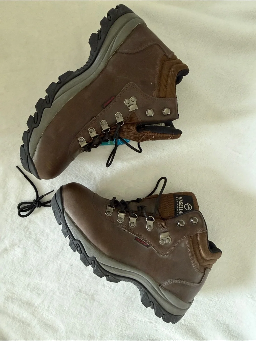 Magellan Outdoors Brown Men's Waterproof Trekking Boots